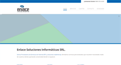 Desktop Screenshot of enlacesrl.com.ar