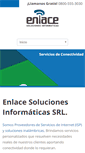 Mobile Screenshot of enlacesrl.com.ar